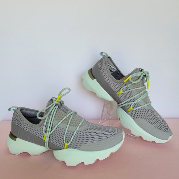 SOREL Kinetic Impact Lace-Up Mesh Platform Sneakers- Women’s Size 10 ⭐ - Picture 2 of 16